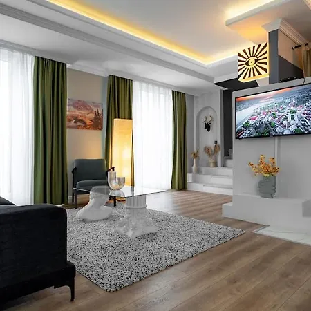 Elegant & Luxury Designed 1br Duplex Flat Appartement Istambul